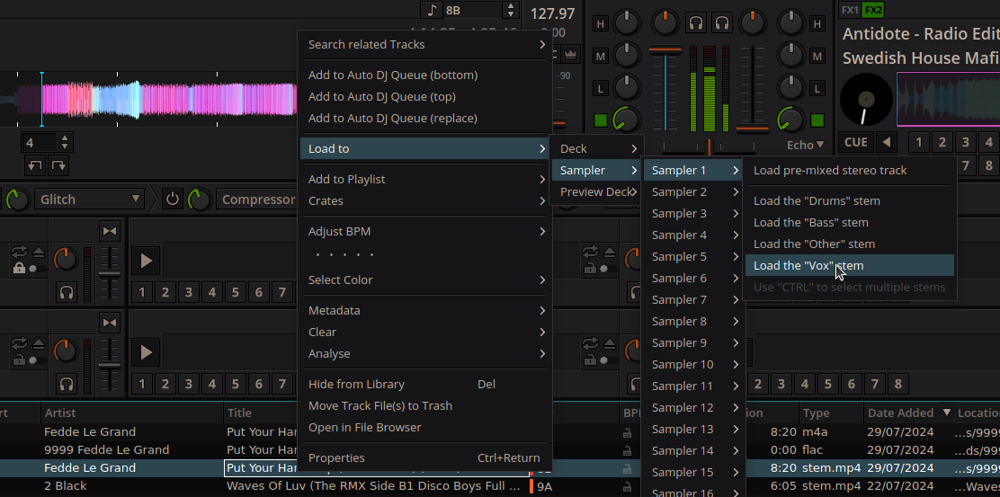 Stem Mixxing
